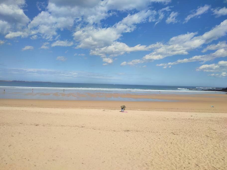 178A Mar De Gijon Apto Con Vistas ภายนอก รูปภาพ